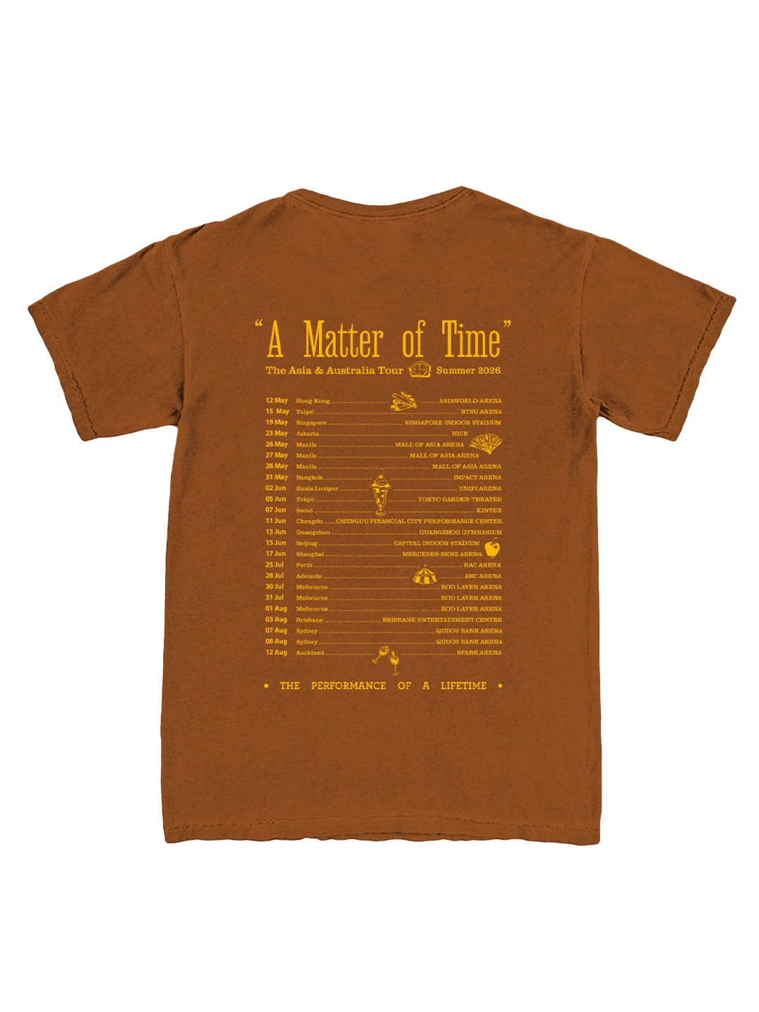 Horse Design Tour - Tシャツ