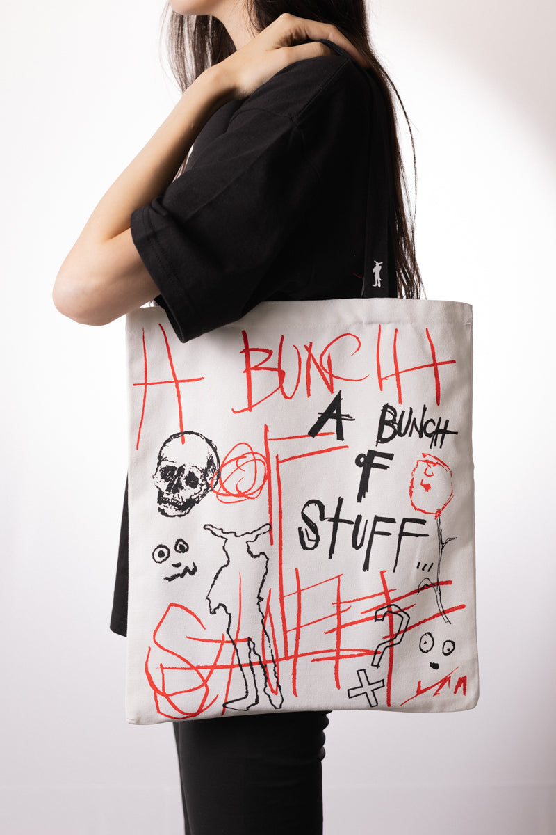 A Bunch Of Scribbles - ナチュラルトートバッグ