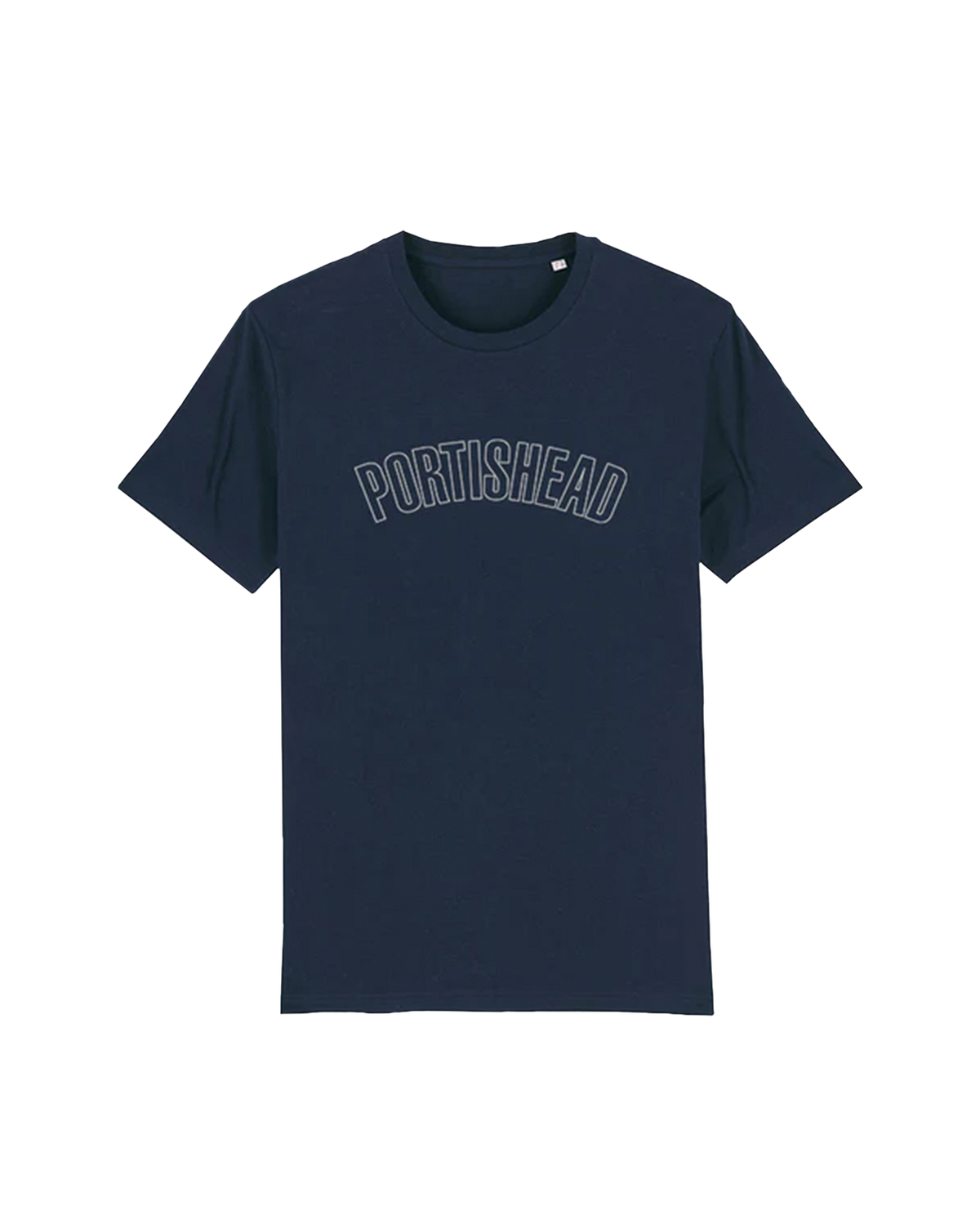 PORTISHEAD FILLED IN LOGO - NAVY T-SHIRT