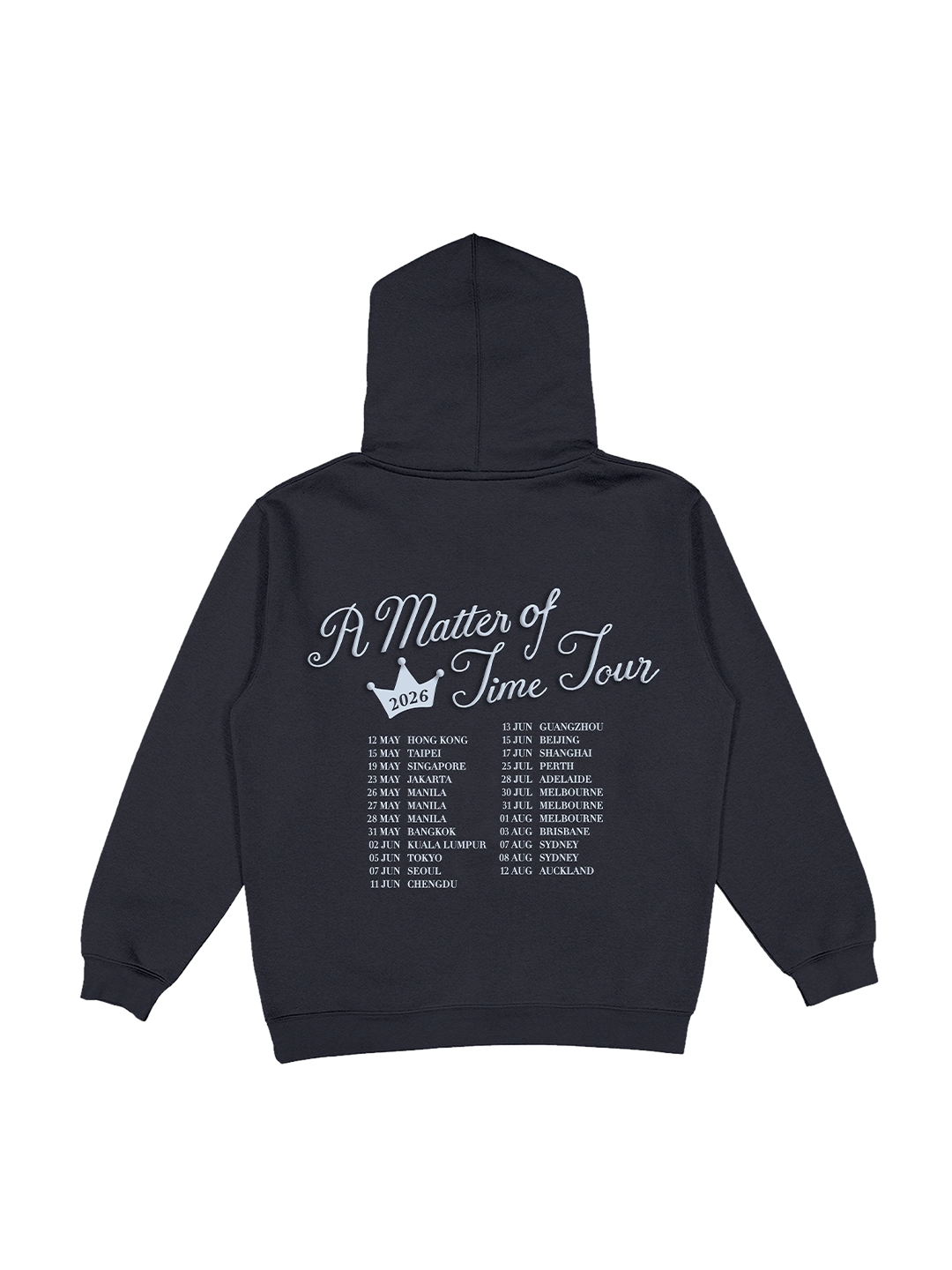 Tour Hoodie ー (パフプリント)