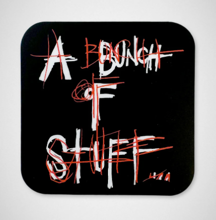 A Bunch of Stuff (Black) - ステッカー